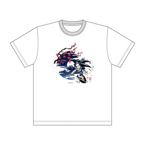 『ソニック・ザ・ヘッジホッグ』梅富士ソニック TシャツL 梅富士ソニック TシャツL