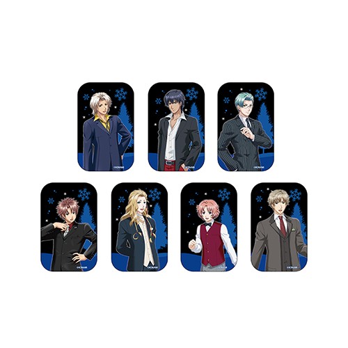 ときめきメモリアル Girl's Side 2nd Seasonスクエアホログラムカンバッジ(ランダム)　クリスマス 2nd Season