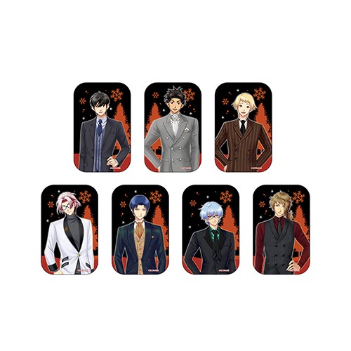 ときめきメモリアル Girl's Side 4th Heartスクエアホログラムカンバッジ(ランダム)　クリスマス 4th Heart