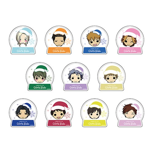 ときめきメモリアル Girl's Side 3rd Story　マグネット(ランダム)ミニキャラサンタ 3rd Story