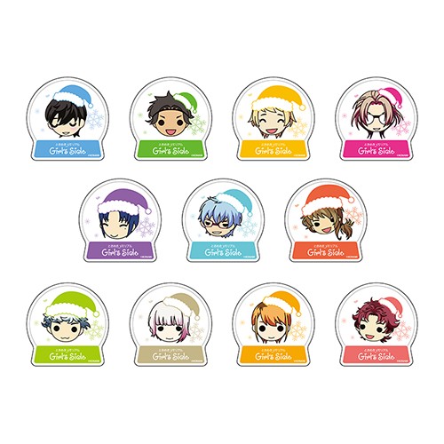 ときめきメモリアル Girl's Side 4th Heart　マグネット(ランダム)ミニキャラサンタ 4th Heart