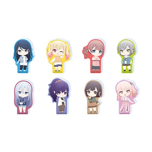 『プロセカ』マイセカイ キャラクターver アクリルフィギュアコレクションB 【BOX】 Leo/need＆25時、ナイトコードで。（全8種） B 【BOX】