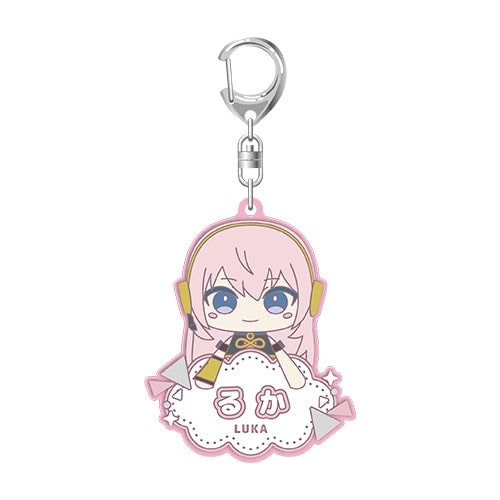 『プロジェクトセカイ カラフルステージ！ feat. 初音ミク』マイセカイ ネームキーホルダー“巡音ルカのぬいぐるみ” “巡音ルカのぬいぐるみ”