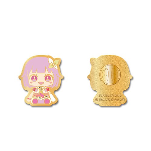 『プロジェクトセカイ カラフルステージ！ feat. 初音ミク』マイセカイ ピンバッジ“鳳 えむのぬいぐるみ” “鳳 えむのぬいぐるみ”