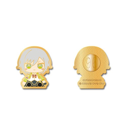 『プロジェクトセカイ カラフルステージ！ feat. 初音ミク』マイセカイ ピンバッジ“日野森 志歩のぬいぐるみ” “日野森 志歩のぬいぐるみ”