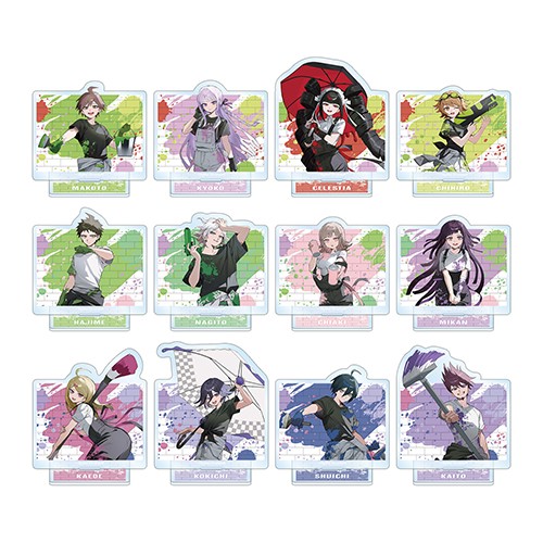 ダンガンロンパシリーズ さくしゃ2さんイラスト ペイントスタイルver.トレーディングアクリルスタンド(BOX)