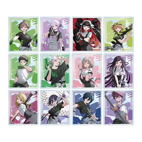 ダンガンロンパシリーズ さくしゃ2さんイラストペイントスタイルver. トレーディングアクリルカード(BOX)