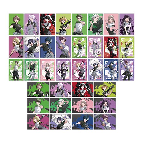 ダンガンロンパシリーズ さくしゃ2さんイラスト ペイントスタイルver.トレーディングブロマイド(BOX)