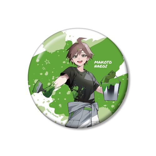 ダンガンロンパシリーズ さくしゃ2さんイラスト 苗木誠ペイントスタイルver. 100mm缶バッジ 苗木誠