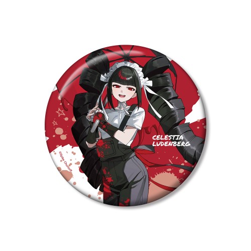 ダンガンロンパシリーズ さくしゃ2さんイラスト セレスティア・ルーデンベルクペイントスタイルver. 100mm缶バッジ セレスティア・ルーデンベルク