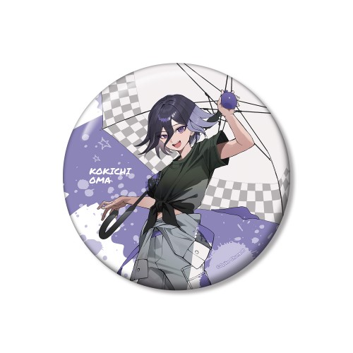 ダンガンロンパシリーズ さくしゃ2さんイラスト 王馬小吉ペイントスタイルver. 100mm缶バッジ 王馬小吉