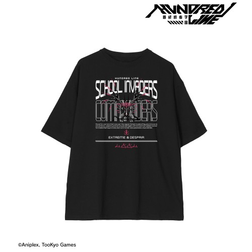 HUNDRED LINE -最終防衛学園-BIGシルエットTシャツ侵校生ユニセックス(サイズ/M) サイズ/M