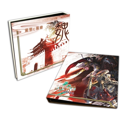 三国志大戦3 コレクションバインダー 魏 魏【SR関羽 Rカク昭】