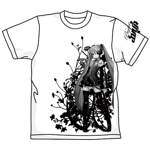 初音ミク-Project DIVA-ミクTシャツホワイト / Mサイズ ホワイト / Mサイズ