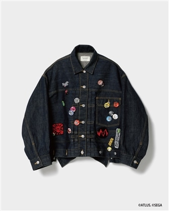 beautiful people×P5R double-end denim blouson indigo 36サイズ