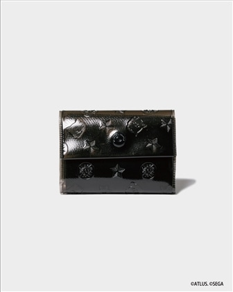 beautiful people×P5R nothing to hide miniwallet black