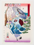 浮世絵木版画 Re:ゼロから始める異世界生活 富嶽異世界少女百景　恋夢　第三版