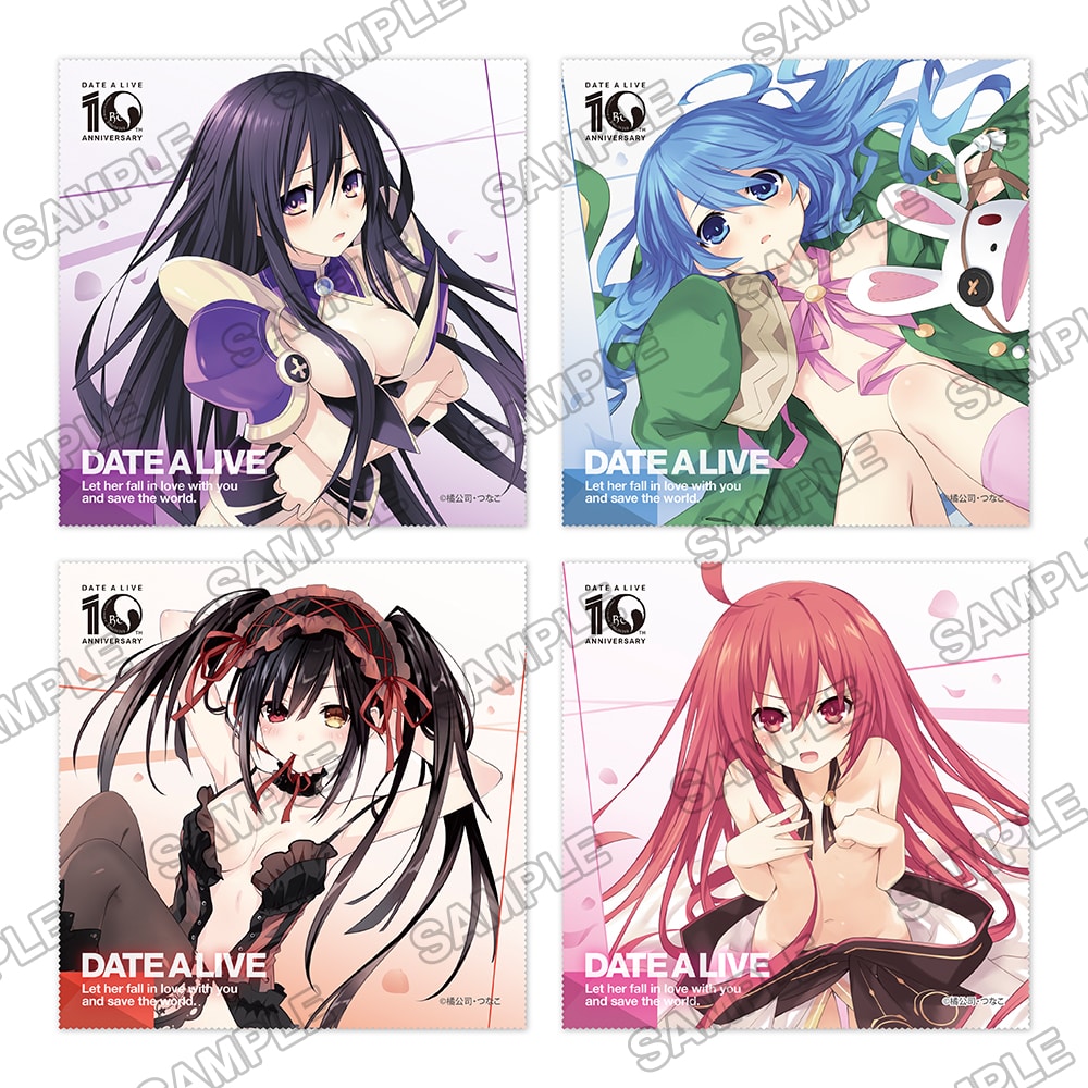 DATE A LIVE 10th ANNIVERSARY FAIR 精霊デレさせメモリアルマルチクロス