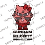 GUNDAM★HELLO KITTY　シャア専用ズゴック★ハローキティ　ステッカー