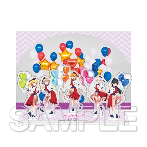 『ラブライブ！スーパースター!!』アクリルジオラマ