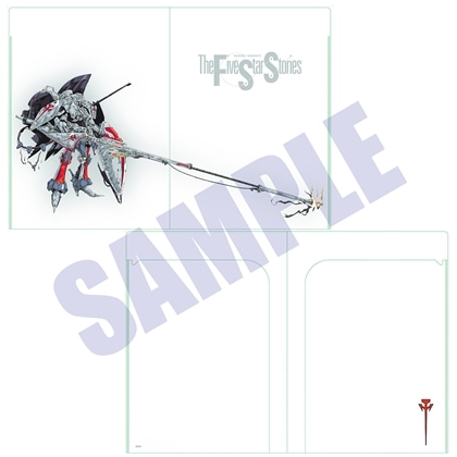 DESIGNS 永野護デザイン展 ダブルポケットクリアファイル L.E.D.ミラージュV3