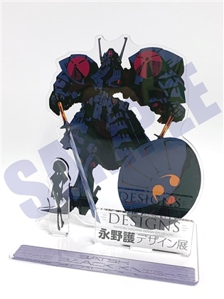 DESIGNS 永野護デザイン展 ビッグアクリルスタンド バッシュ＆エスト