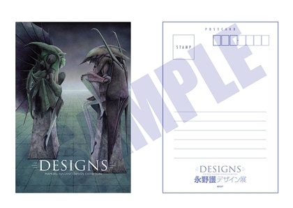 DESIGNS 永野護デザイン展 ポストカード ENTRANCE GATEGIRLS