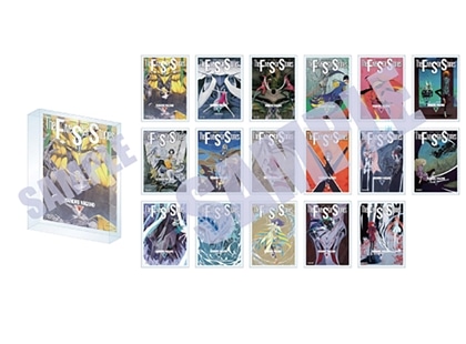 DESIGNS 永野護デザイン展 ファイブスター物語 ミニアクリルブロック