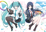 プロジェクトセカイ カラフルステージ！ feat. 初音ミク クリエイターファンブック pixiv COLLECTION タペストリー　ミク＆一歌