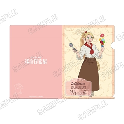 ダンジョン飯 迷宮探索展 クリアファイル マルシル