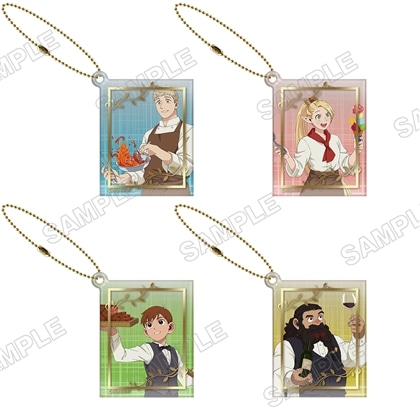 ダンジョン飯 迷宮探索展 トレーディング箔押しキーホルダー【コンプリートセット】