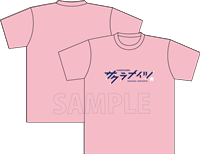 KADOKAWAサクラナイツ オフィシャルチームロゴTシャツ ピンク/Sサイズ