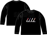 サクラブレード ロングTシャツ ブラック/Sサイズ