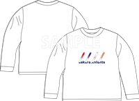 サクラブレード ロングTシャツ ホワイト/Sサイズ