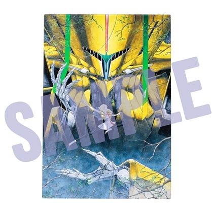 DESIGNS 永野護デザイン展 KCMオリジナル ファイブスター物語タッチミー！木製ポストカード DANCE