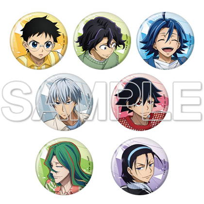 TVアニメ「弱虫ペダル」10周年フェスティバル トレーディングホログラム缶バッジ クライマーver.