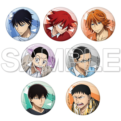 TVアニメ「弱虫ペダル」10周年フェスティバル トレーディングホログラム缶バッジ オールラウンダーver.