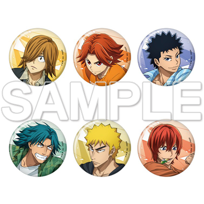 TVアニメ「弱虫ペダル」10周年フェスティバル トレーディングホログラム缶バッジ スプリンターver. BOX