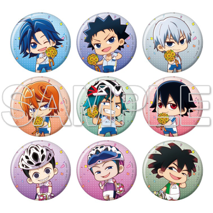 TVアニメ「弱虫ペダル」10周年フェスティバル トレーディングホログラム缶バッジ ライバルver. BOX