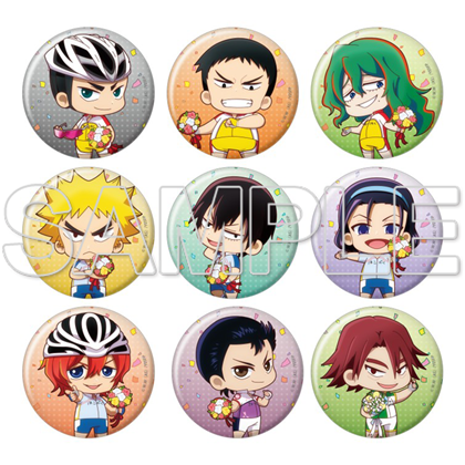 TVアニメ「弱虫ペダル」10周年フェスティバル トレーディングホログラム缶バッジ レジェンドver.