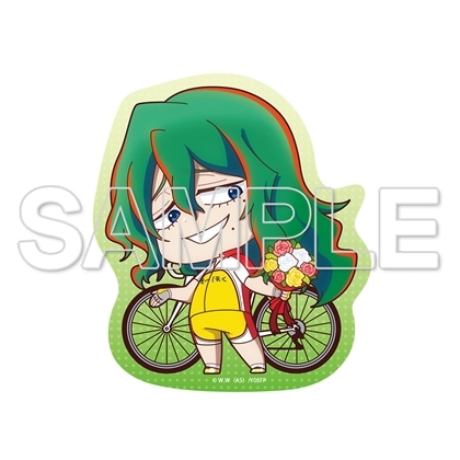 TVアニメ「弱虫ペダル」10周年フェスティバル ダイカットステッカー 巻島裕介