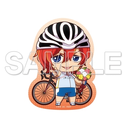 TVアニメ「弱虫ペダル」10周年フェスティバル ダイカットステッカー 新開隼人