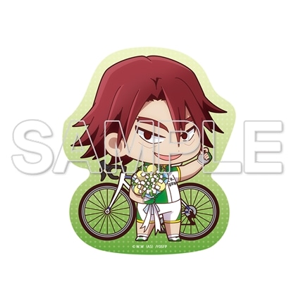 TVアニメ「弱虫ペダル」10周年フェスティバル ダイカットステッカー 待宮栄吉