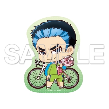 TVアニメ「弱虫ペダル」10周年フェスティバル ダイカットステッカー 段竹竜包