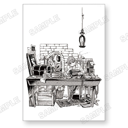 九井諒子展 B6ポストカード： ダンジョン飯  A チルチャック