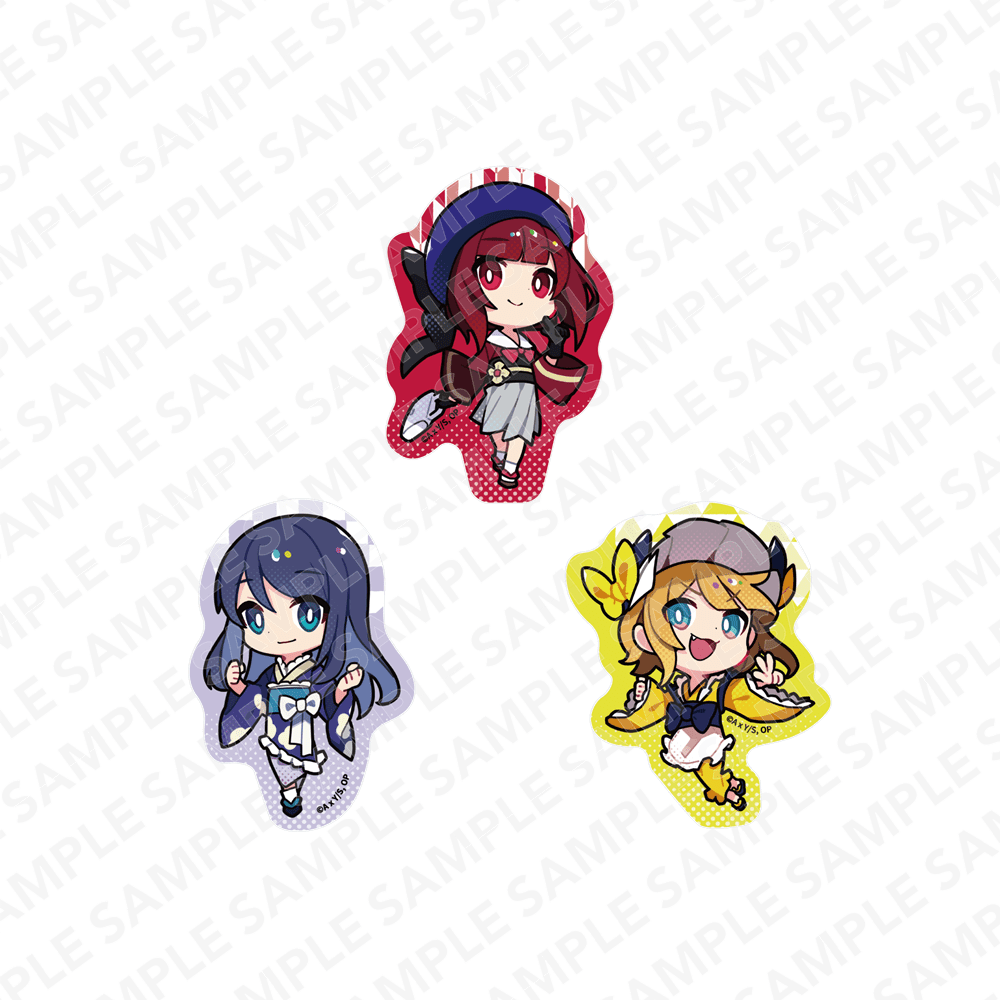 【推しの子】ステッカーセット 有馬かな・黒川あかね・MEMちょ Kimono ver.