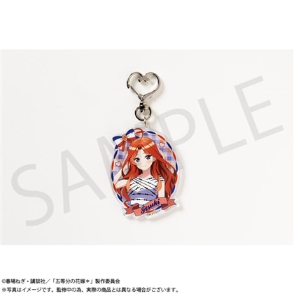 「五等分の花嫁＊」グリッターアクキー 中野五月