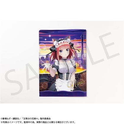 「五等分の花嫁＊」A4クリアファイルセット 中野二乃