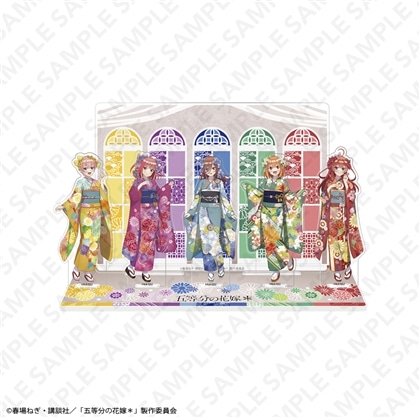 「五等分の花嫁＊」アクリルジオラマ 振袖Ver.