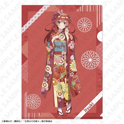 「五等分の花嫁＊」A4クリアファイル 振袖Ver. 中野五月